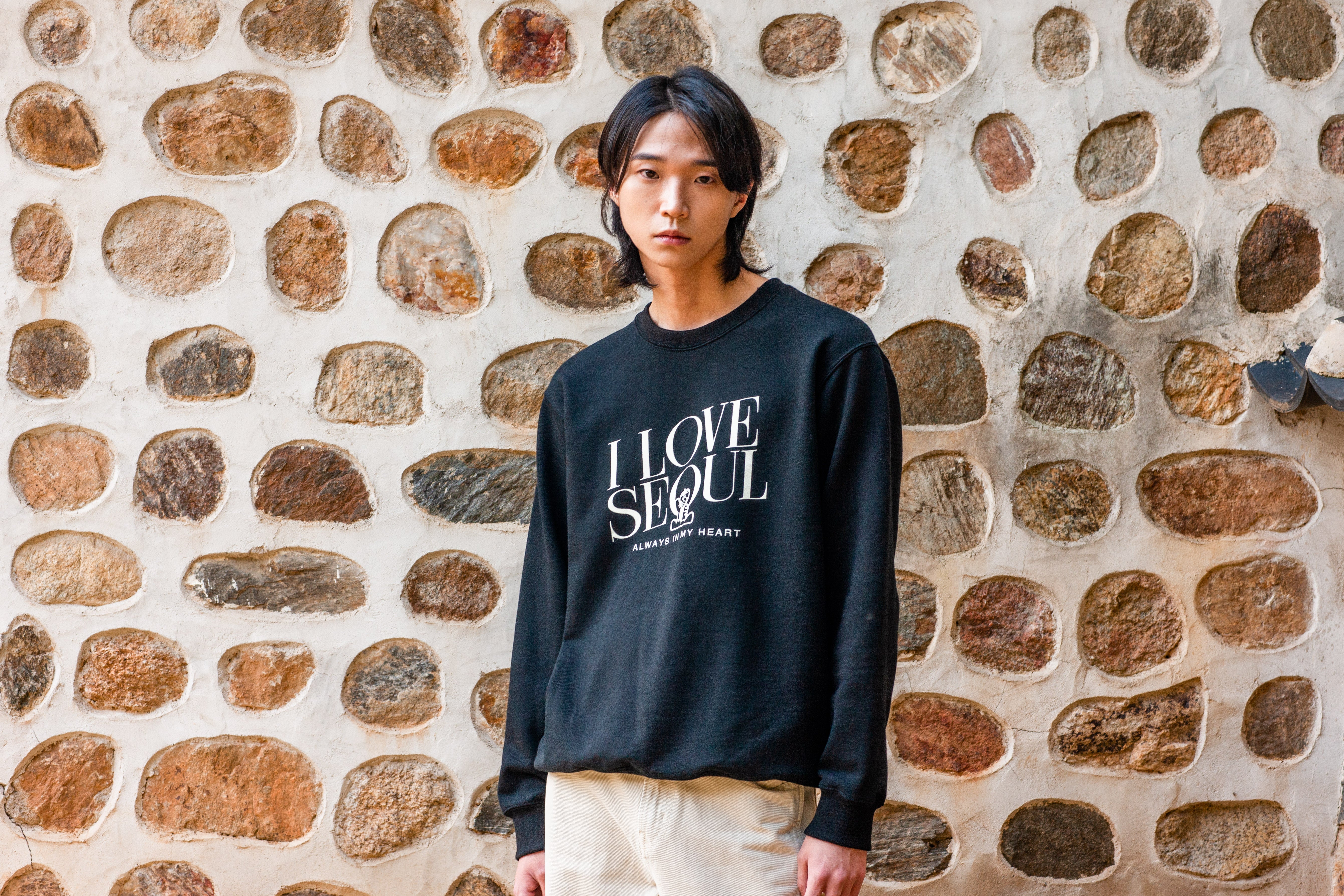 "I Love Seoul" Long sleeve T-shirt